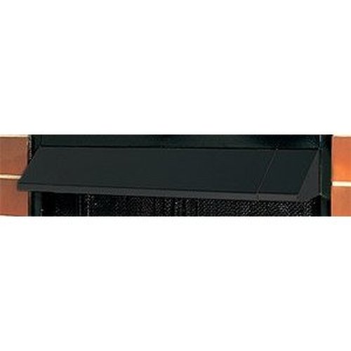 Ventless Gas Log Black Hood