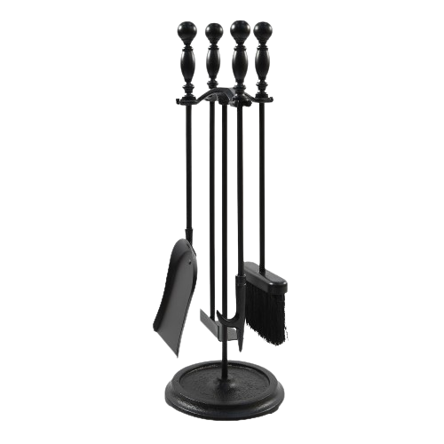 4 Piece Black Mini Tool Set