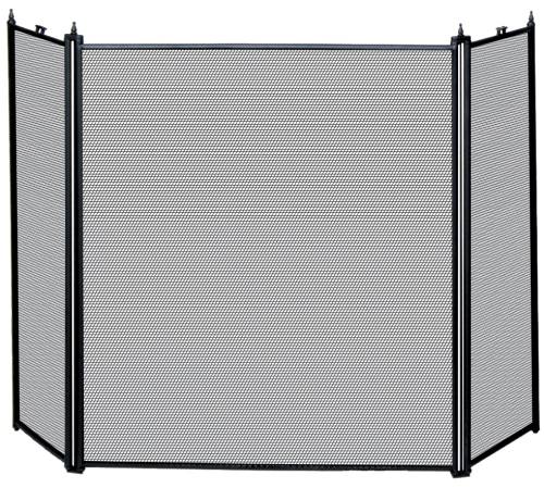 Black 3 Fold Screen