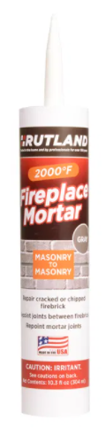 Rutland Gray Fireplace Mortar - Chimney Cricket