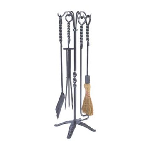 5 Piece Wrought Iron-Rope