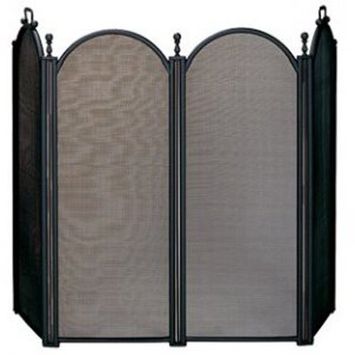 4 Panel Black Folding Screen 34H X 54W