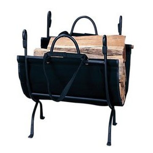 Dlx Wrought Iron Log Holder