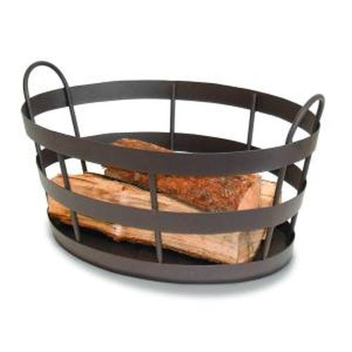 Roman Bronze Shaker Log Basket