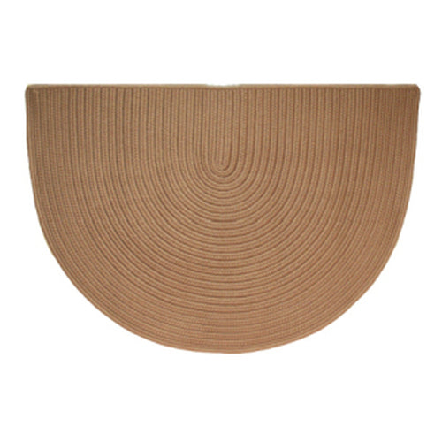 46" x 31" Cashew Half Round Rug