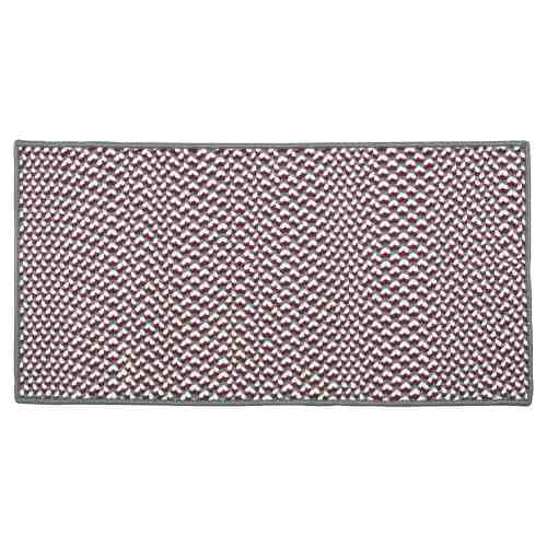 Gray/Corona 22" X 44" Rectangle Rug Tweed Braided