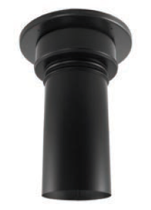 Duravent 6" to 8" Diameter DuraBlack Slip Increaser w/Trim - Chimney Cricket