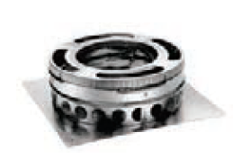 Duravent 6" Diameter DuraPlus 2100HT Base Plate - Chimney Cricket