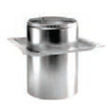 Duravent 8" Diameter DuraPlus 2100HT Firestop Radiation Shield - Chimney Cricket