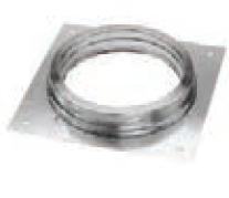 Duravent 6" Diameter DuraTech Anchor Plate - Chimney Cricket