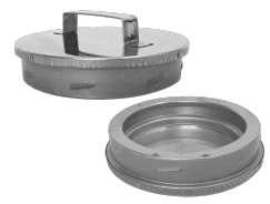 Duravent 6in Diameter DuraTech Tee Cap Replacement - Chimney Cricket