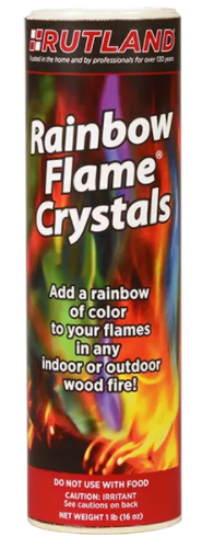 Rutland Rainbow Flame Crystals - Chimney Cricket