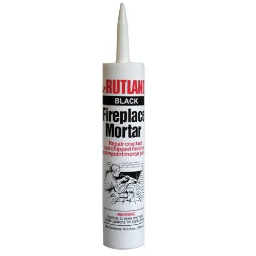 Black Fireplace Mortar (caulking tube)