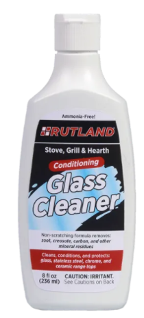 Rutland Stove, Hearth & Grill Conditioning Glass Cleaner - Chimney Cricket