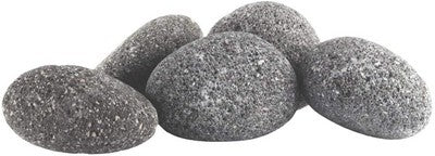 HPC Black Rolled Lava Stone (2"-4" Size) - Chimney Cricket