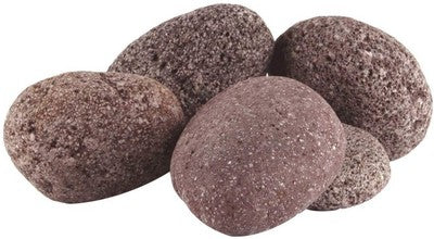 HPC Red Rolled Lava Stone (2"-4" Size) - Chimney Cricket