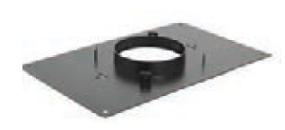 Duravent 8" Diameter DuraPlus Transition Anchor Plate - Chimney Cricket