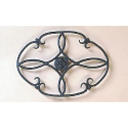 Wrought Iron Trivet - Clover
