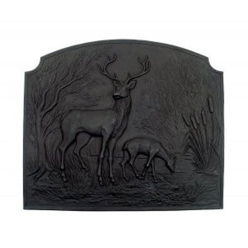 28.25W X 24.25H Deer Fireback