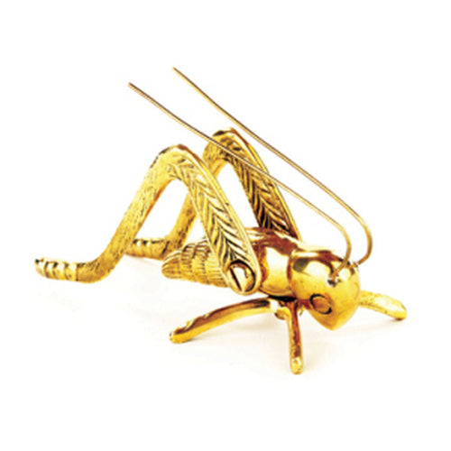 Solid Brass Hearth Cricket