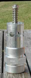 Excess Flow Valve, Full Coupling, 2" - Chimney Cricket