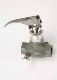 Quick Acting Angle Valve, 1" - Chimney Cricket