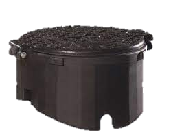 Dome Only, AG/UG, for 250, 320, 500 & 1000's, Black Plastic w/ Lid, Arcosa - 1711170075 and 1711170070 - Chimney Cricket