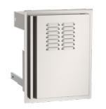 AOG Vertical Door with Tank Tray w/ Louvers - Right Hinge