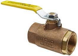 Valve, 3/4" Ball Valve, Standard Port, Bronze, Threaded, Apollo, 80-104 (CS10) - Chimney Cricket