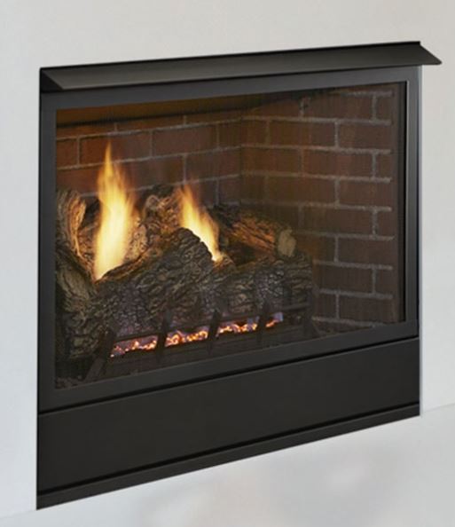 Monessen Aria 36" Traditional Vent Free Fireplace System with Millivolt Control - LP - Chimney Cricket