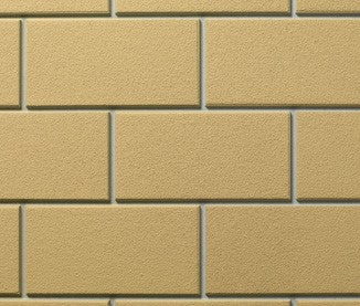 Majestic Firebrick Yellow Molded Traditional Brick Panels - Chimney Cricket