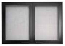 Monessen Attribute 36" Mesh Doors - Chimney Cricket