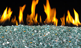 RHP Azuria Reflective 10 lb. Package of Fyre Glass - Chimney Cricket