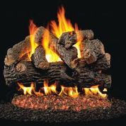 RHP 36" Royal English Oak Designer Standard Gas Logs - Chimney Cricket