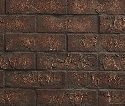 Majestic 36" Brick Interior Panels - Cottage Red - Chimney Cricket