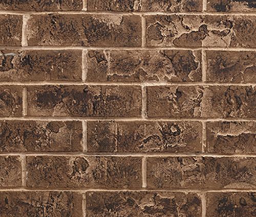 Majestic 36" Brick Interior Panels - Tavern Brown - Chimney Cricket