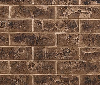 Majestic 36" Brick Interior Panels - Tavern Brown - Chimney Cricket