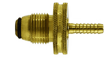POL x 1/4" Barb Brass Round Handwheel - Soft Nose - Replaces ME1656AH - Chimney Cricket