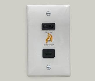 Majestic Battery Backup Wall Switch Kit for Units with IFT Control Systems ** - Chimney Cricket