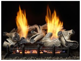 Monessen 24" Beachcomber 6-Piece Burncrete® Log Set - BC24R - Chimney Cricket