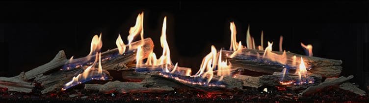 Grand Canyon 72" Western Driftwood Bedrock Traditional GlowFire Logs - Chimney Cricket