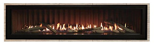 WMH 60" Boulevard Linear Fireplace with Electronic Remote, NG - Chimney Cricket