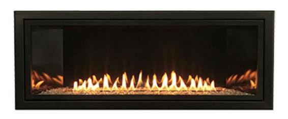 WMH 36" Boulevard Linear Fireplace with Electronic Remote, LP - Chimney Cricket