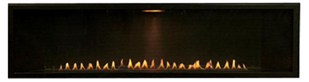 WMH 48" Boulevard Linear Fireplace with Electronic Remote, NG - Chimney Cricket