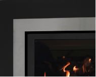 Brushed Nickel Decorative Inside Trim - Chimney Cricket