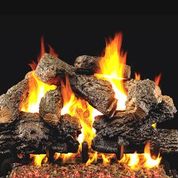 RHP 18/20" Charred Royal English Oak Standard Gas Logs - Chimney Cricket