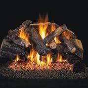 RHP 48" Charred Majestic Oak Standard Gas Logs - Chimney Cricket