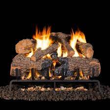 RHP 30" Charred Angel Oak Standard Gas Logs - Chimney Cricket