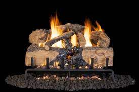 RHP 18/20" Charred Angel Split Oak Standard Gas Logs - Chimney Cricket