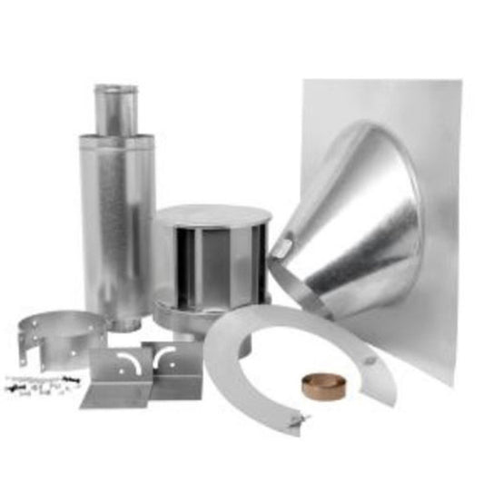 4" x 7" (8/12 TO 12/12 PITCH) Roof Terminal Kit - GD-111 - Chimney Cricket